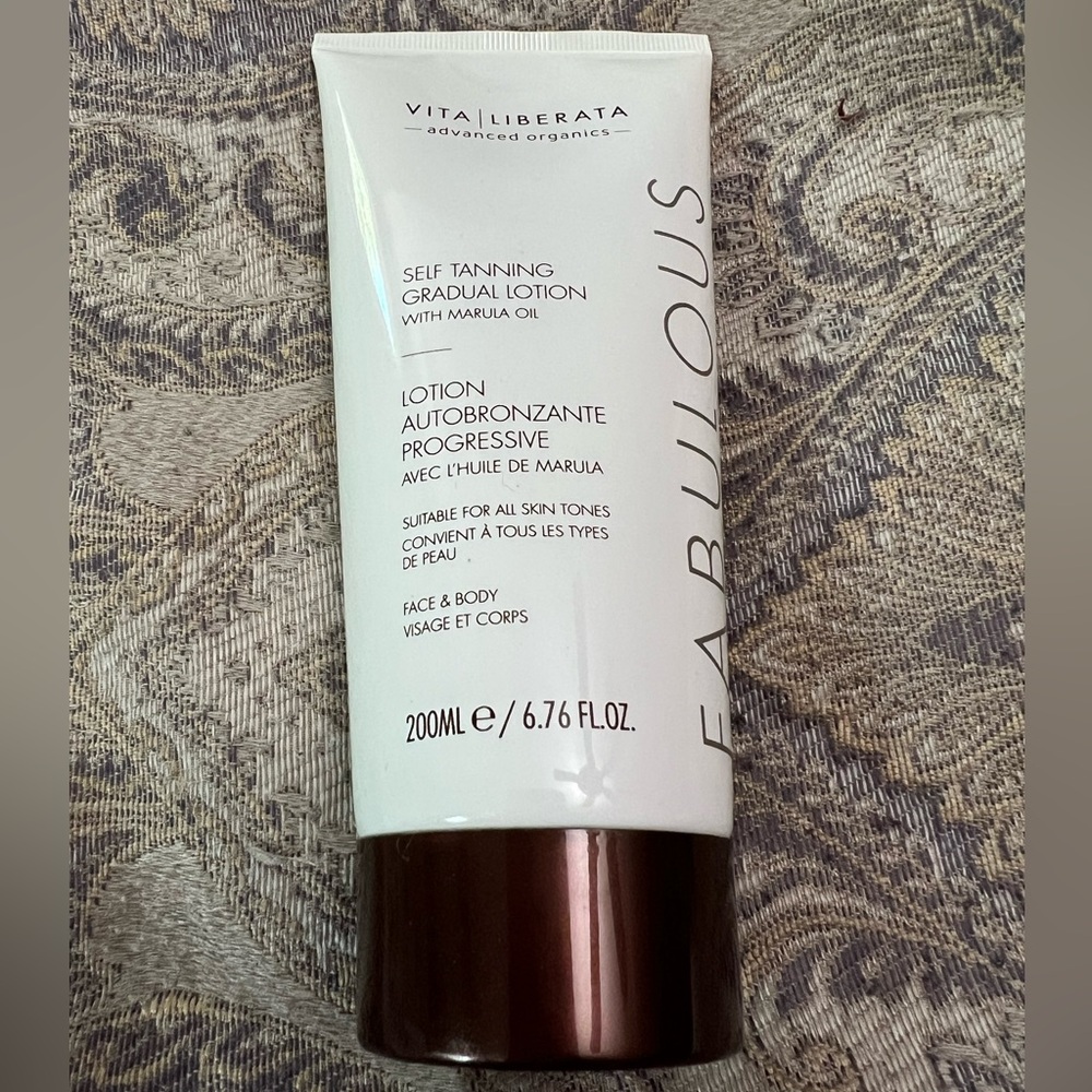 Vita Liberata Advanced Organics Self Tanning Gradual Lotion, sealed 6.75 oz.
